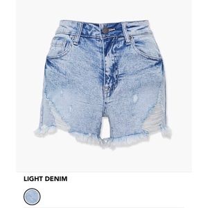 NWT! High Waisted Cut Offs